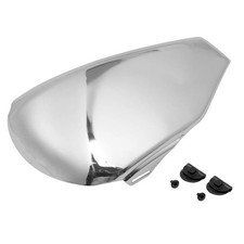 H RUO Chrome Left Side Battery Cover for Harley Sportster XL 1200 883 2004-2013