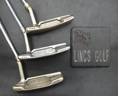 Set 3x Ping Anser, Anser 2 & Anser 3 Putter Stahlschaft 86 cm Länge*