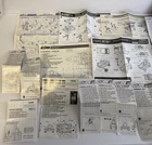 LOT OF 15 GI JOE ARAH VEHICLE MANUALS VINTAGE ETO MODERN INSTRUCTIONS BOOKLETS