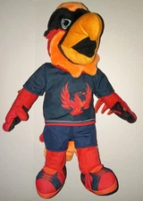 AHL Coachella Valley Firebirds FUEGO 14" Mascot Plush Stuffed Animal #22 NEW