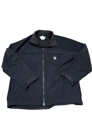 CARHARTT J176 Black Fleece Lined Extreme Work Jacket Men s Sz Large Regular