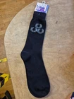 Horseshoe Horseshoes horse socks adult size 12-8 black socks horses equestrian