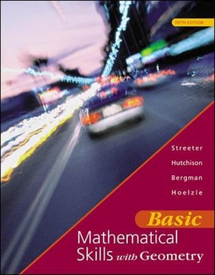 Basic Mathematical Skills with Geometry Hardcover James Streeter