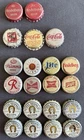 Lot (21) Vintage Coca-Cola, 7up, Olympia, Bud, Alt, Miller Bottle Caps with Cork