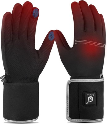 Heated Glove Liners Rechargeable Gloves  Electric Battery Heated Gloves SIZE M-L