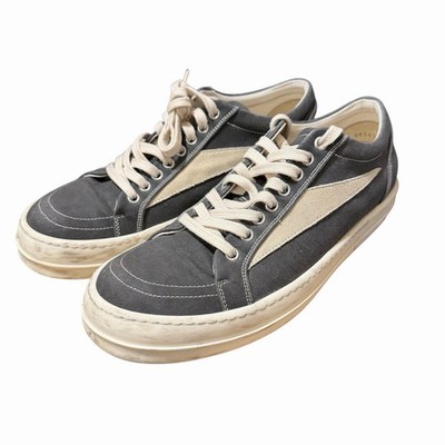 Rick Owens Drkshdw Vintage Sneakers Dark Dust Milk Size 41 Vans | eBay