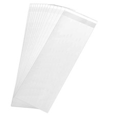 200 pcs 4x10 in Long Resealable Cello Cellophane Bags Self Adhesive Cellophan...