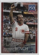 2019 Topps Greatest Players Red 10/10 Johnny Bench #GP-4 HOF 13iq
