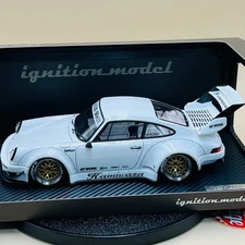 ignition model 1/18 Porsche RWB 930 RAUH-Welt White IG2481 japan resin model