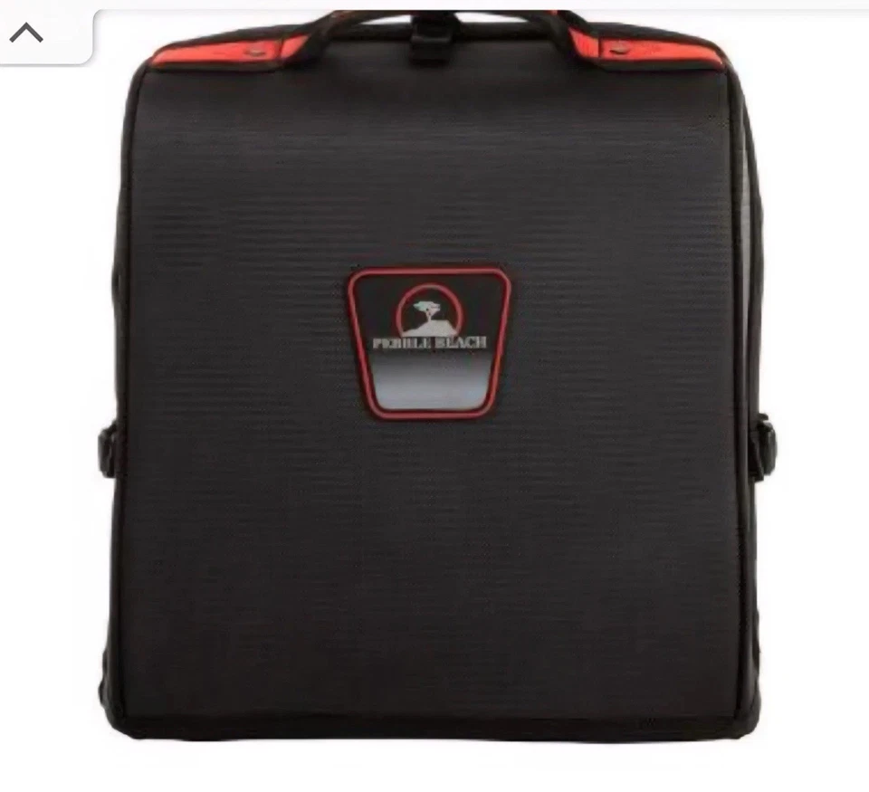 Bolsa de viaje Sun Mountain Pebble Beach Golf negra plegable nueva en caja Foto 4 de 4