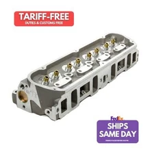 Flo-Tek 203-500, One Natural Aluminum Sbf 180Cc Alum Cyl Head 58Cc 1.94/1.55 Bar