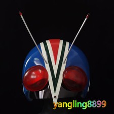 Kamen Rider Riderman Helmet Cosplay Resin Mask Anime Masked Rider Cos Prop Gift