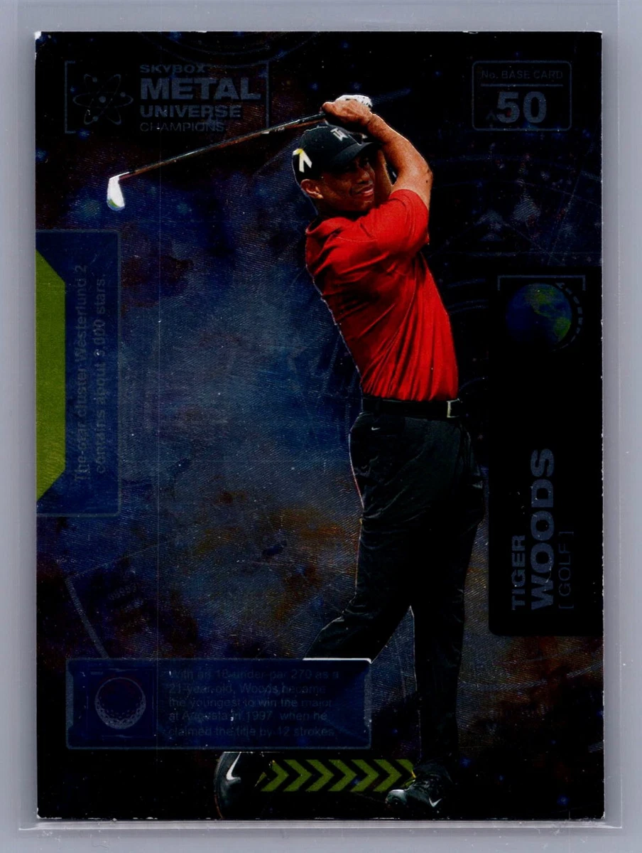 2021 Skybox Metal Universe Champions - Tiger Woods #50 for sale | eBay