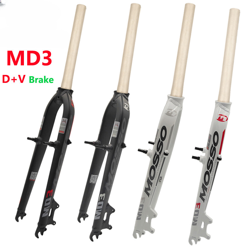 MD3 Road Bike Hard Fork D+V Brake Mountain Bike Front Forks