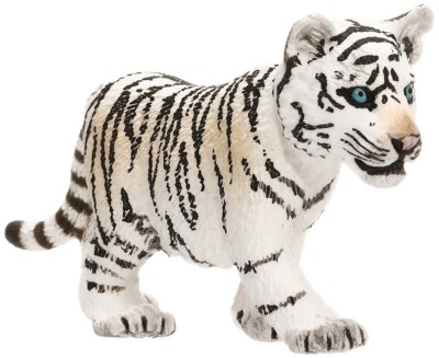 Schleich 14732 White Tiger Cub model plastic toy TIGERS cubs