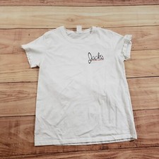Jacks Surfboards Shirt Womens Medium White Outdoor Surf Surfer Beach Ladies M