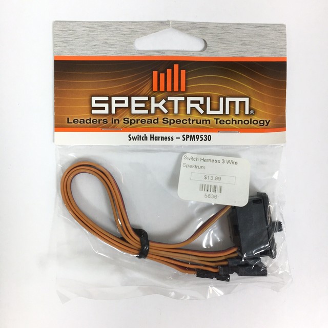 Spektrum Dual I/O 3 Wire Switch Harness