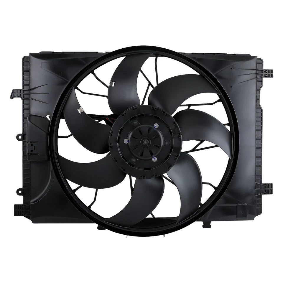 Для 2008-14 MERCEDES BENZ W204 C250 C300 C350 двигатель охлаждения радиатор вентилятор двигателя - Изображение 3 из 4