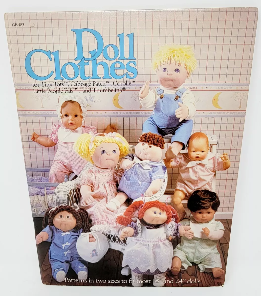Doll Clothes Pattern Book 18