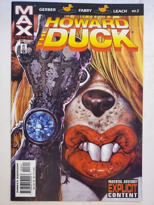 Howard The Duck #3 Max Comics, April 2002 Gerber, Fabry, Leach
