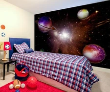 3D Cosmic Milky ZHUA1754 Wallpaper Wall Murals Removable Self-adhesive Ann
