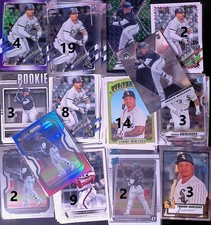 (72) CARD ROOKIE RC BASE LOT Yermín Mercedes White Sox Giants Baseball MLB