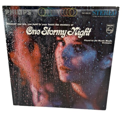 Mystic Moods Orchestra One Stormy Night ~ Album Vinyl LP Philips PHS-600-205