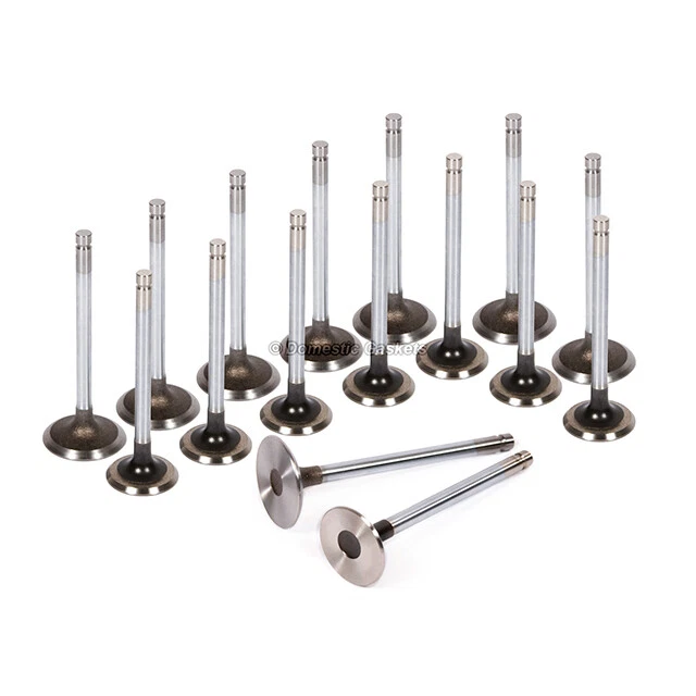 Fits 91-98 Nissan 240SX Altima 2.4L DOHC Intake Exhaust Valves KA24DE - Image 2 of 4