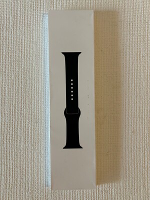 Apple Sport Band Watch Series 8 - Midnight, S/M (41mm); Graphite St. Steel pin