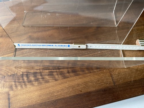 Schwerer Acryl Zeitungsständer 70 er 80 er Jahre - Bild 5 von 8