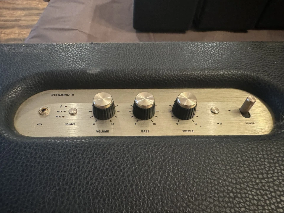 Marshall Stanmore II 无线蓝牙扬声器 - 无功能有电源标志 — 第 3/4 张图片