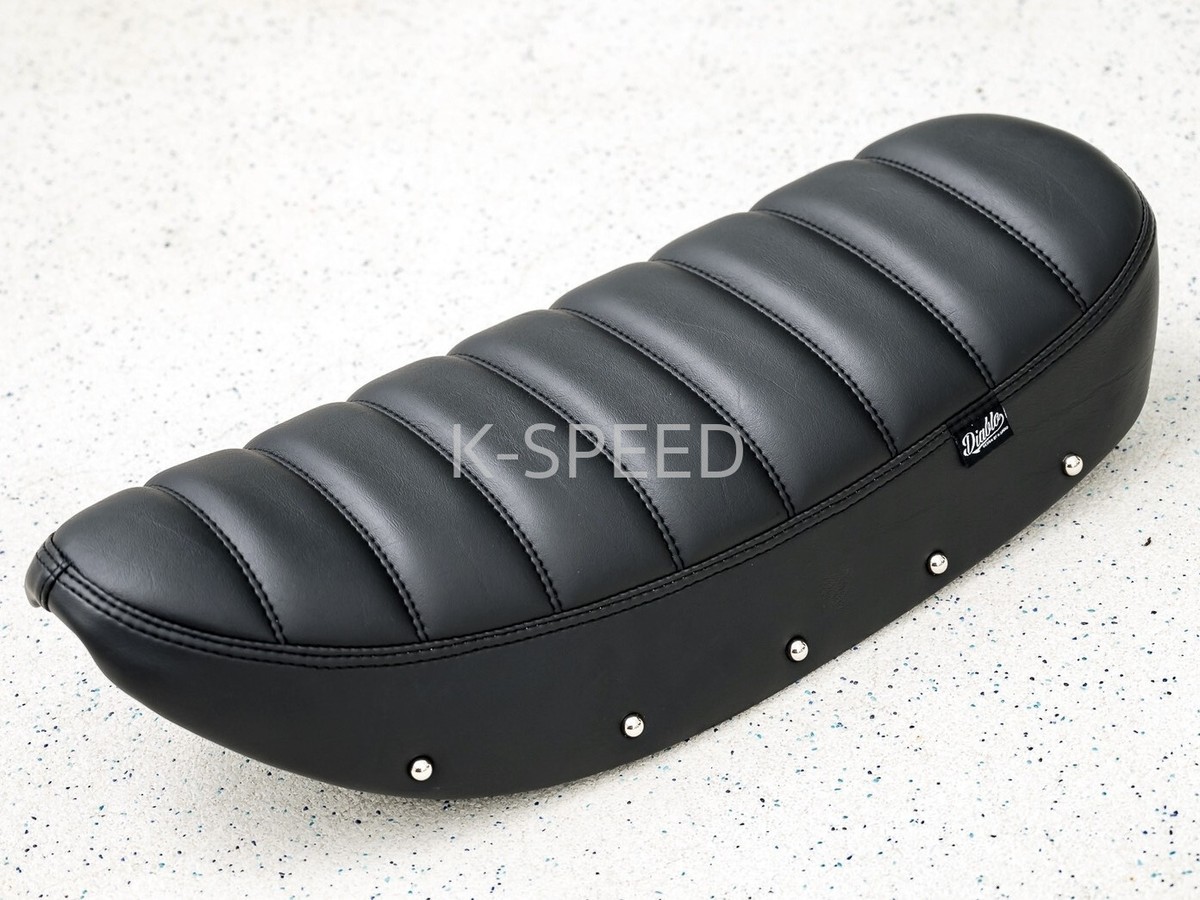 K-SPEED Diablo DAX125　シート K-Speed Diablo Seat Black Pad Cushion Fits Honda DAX125