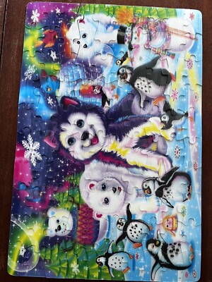 Lisa Frank 100 Piece Super 3D Puzzle Cardinal 2013 18 in. X 12 in.
