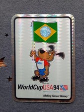 World Cup USA 1994 - Brazil - Kodak Sticker - 9 x 6 cm