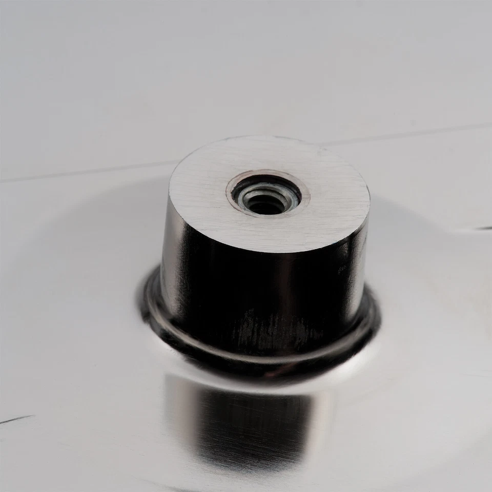 Limpiador de aire Proform 66802 Deluxe bajo perfil 10" cromado Foto 2 de 4