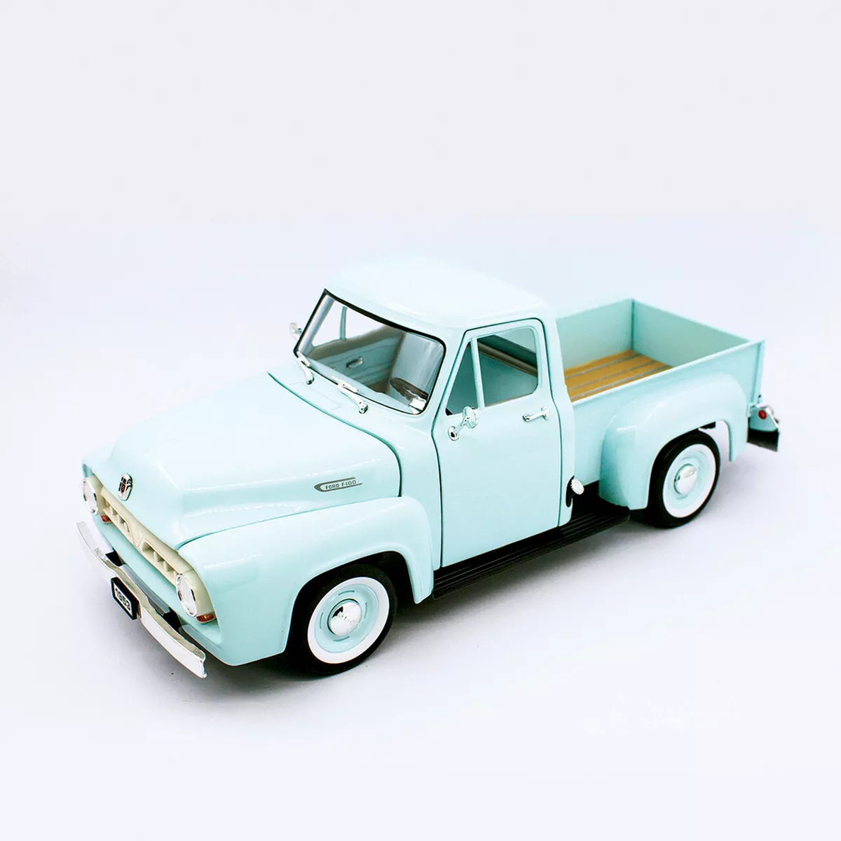 1953 FORD F-100 PICKUP TRUCK LIGHT GREEN 1/18 DIECAST MODEL ROAD SIGNATURE 92148