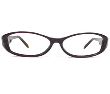Anne Klein Eyeglasses Frames AKNY 8059 155 Purple Horn Rectangular 54-14-135