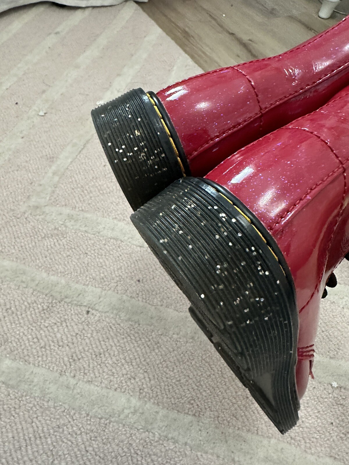 doc martens lacets rouges