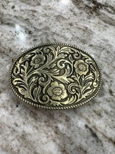 Karaqusa Flower Belt Buckle New For Men Or Women