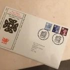 GB Stamps 10.5p 9p 7p WALES DEFINITIVEs 1978 FIRST DAY COVER FDC WCP Cardiff PMK