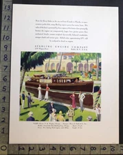 1932 WASP WRIGLEY CHICAGO GREBE STERLING ENGINE BUFFALO DONALD ART AD 33605