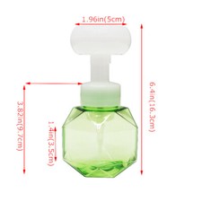 1 Piece Refillable Soap Bath Pump Foaming Bottle Soap Dispensers 300ml