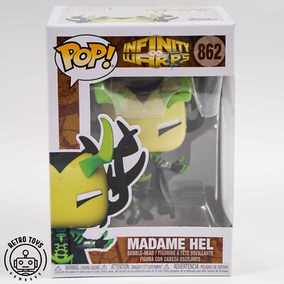 FUNKO POP! MADAME HEL Marvel 862 Infinity Warps NEU & OVP Vinyl What If