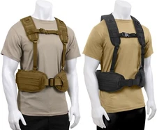 Tactical MOLLE Padded Law Enforcement Police Battle Belt & Load Bearing Harness