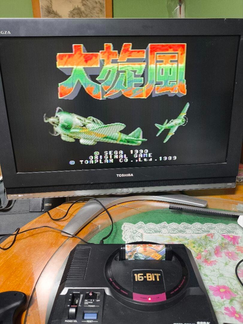 DAISENPU Twin Hawk MegaDrive MD G-4034 1990 NTSC-J Japan