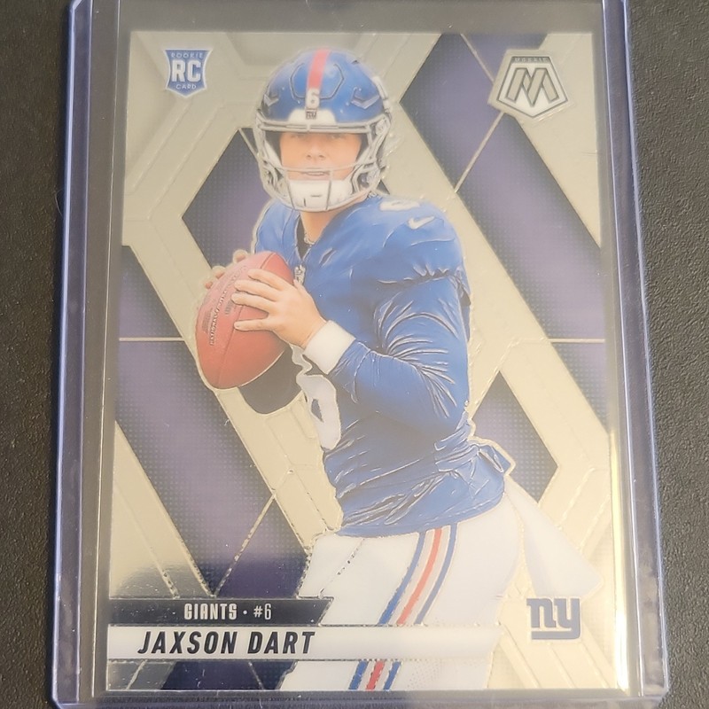 Panini 2025 Mosaic Football Rookies Jaxson Dart Rookie Giants #362 Base