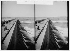 Photo:Egyptian views; Assuan and Philae. On the Assuan Dam, looking S.W.