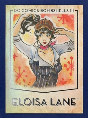 2019 Cryptozoic DC Comics Bombshells III Rainbow #61 Eloisa Lane