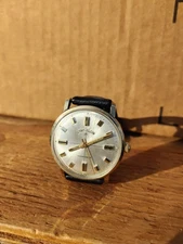 Vintage 10K Rolled Gold Plate Lord Elgin Automatic Micromatic watch works great