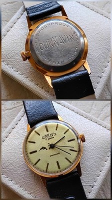 Soviet Raketa Cornavin vintage  watch, caseback marked, cal. 2609.HA, 17 j.